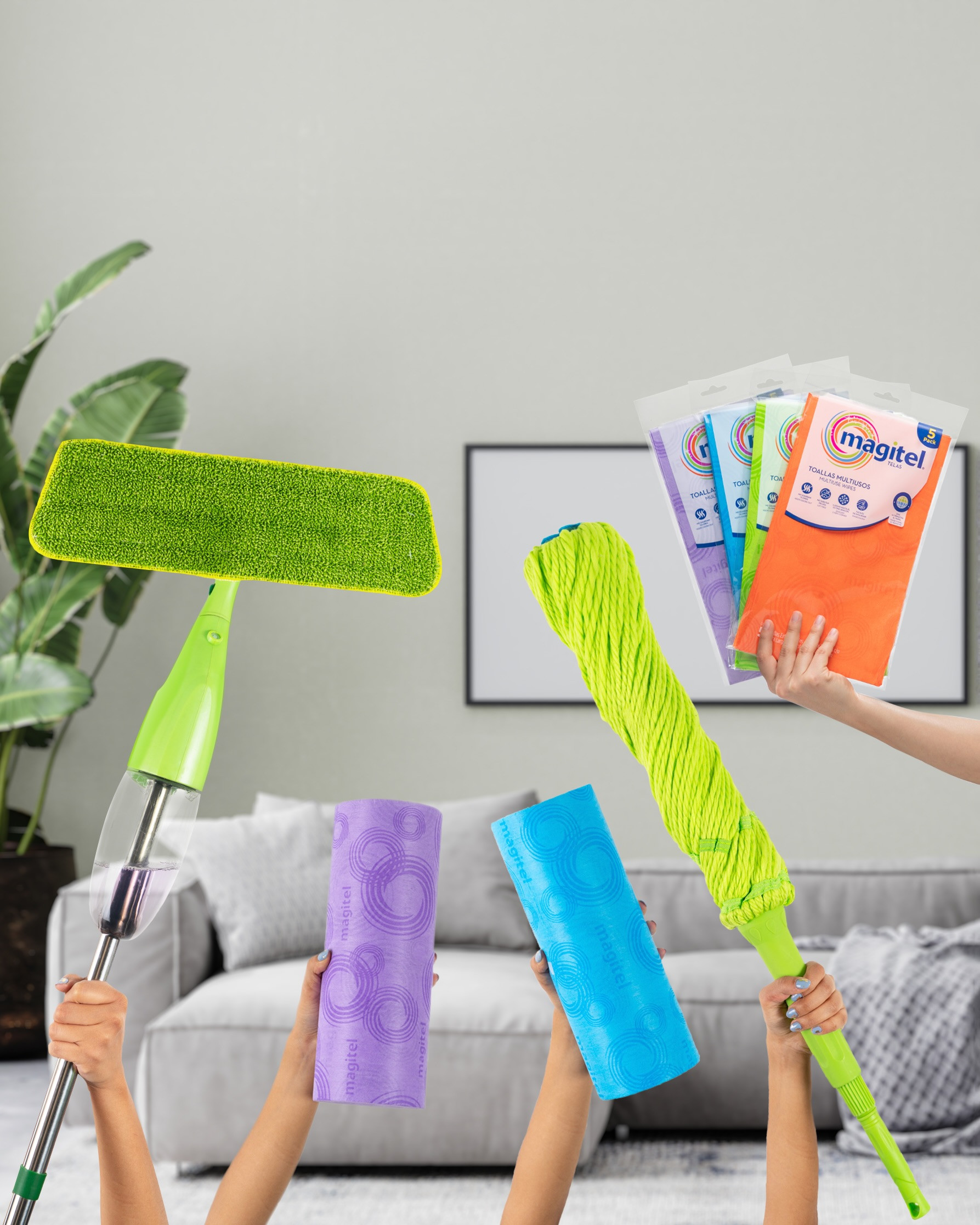 Cuál es el kit de limpieza que deberías tener en casa