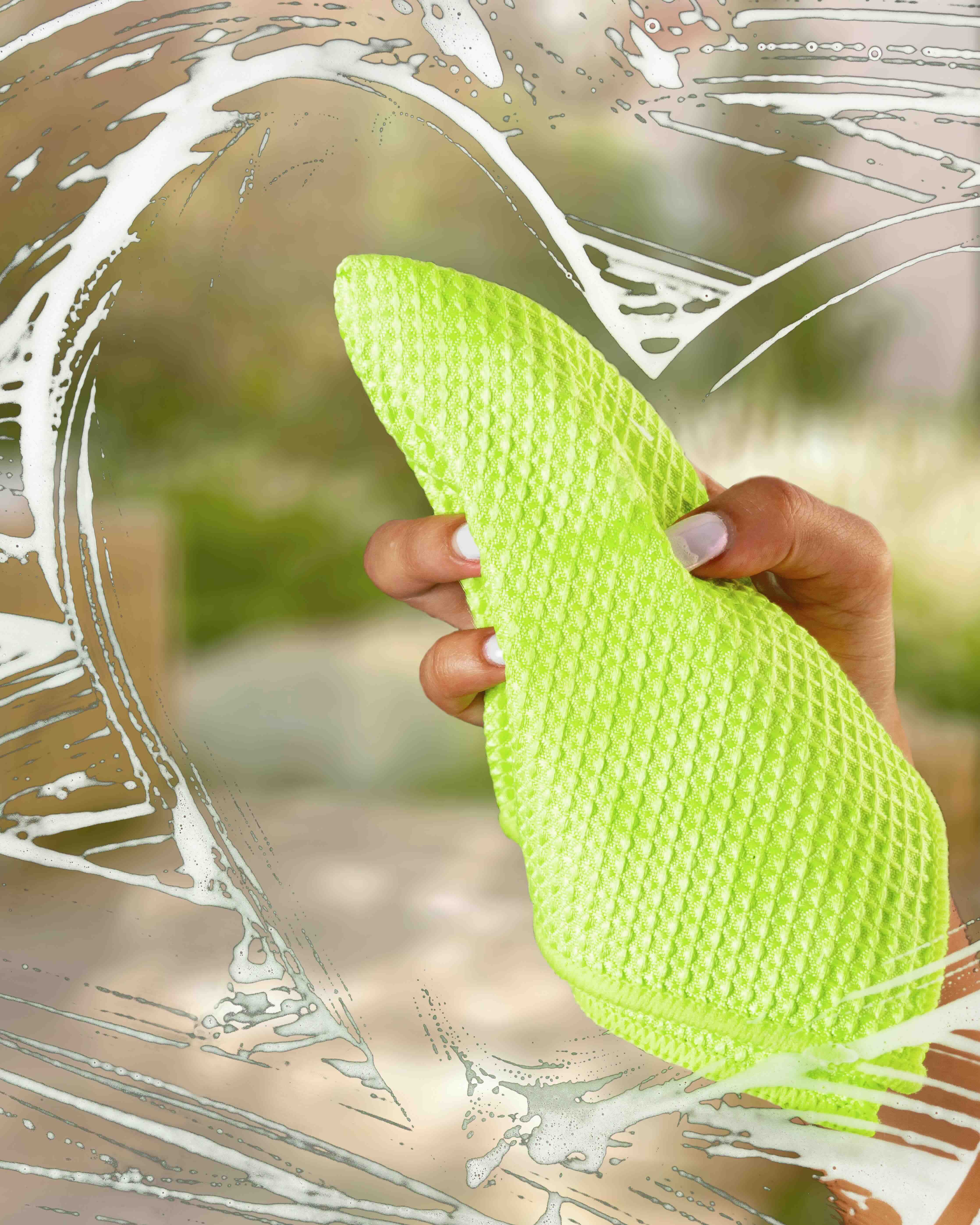 Paño waffle la solución ideal para una limpieza sin esfuerzo