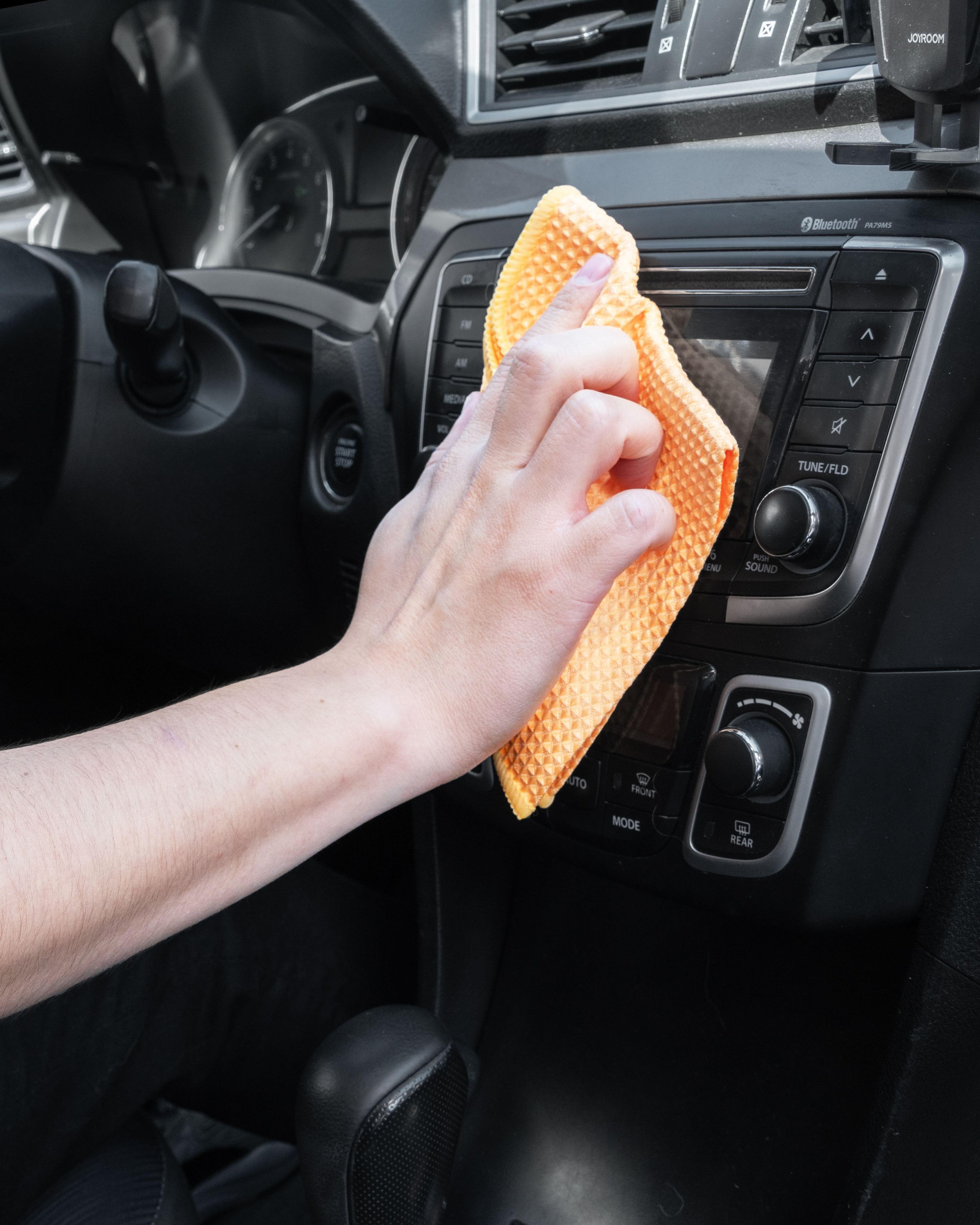 Razones para usar el paño waffle para tu auto
