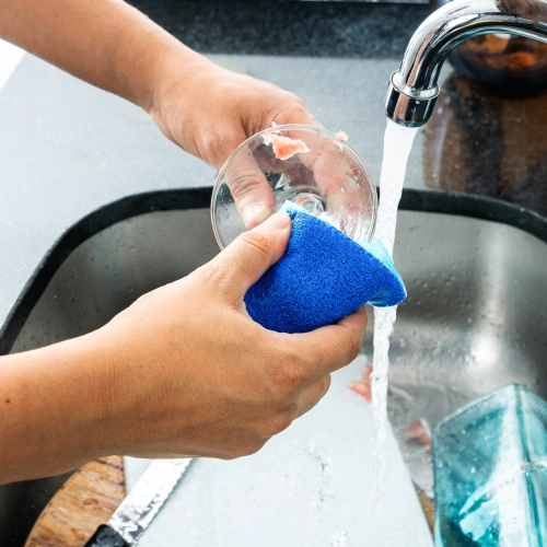 Mantén tu esponja limpia y libre de gérmenes con este tip
