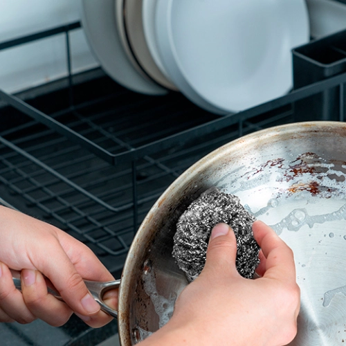 Fibra metálica para trastes cómo usarla