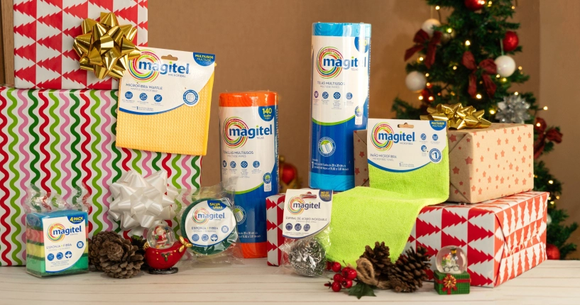 Cocina limpia para las fiestas navideñas con las telas Magitel