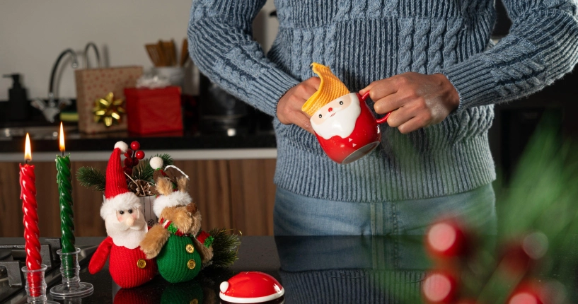 Olor a Navidad con un simple paño de microfibra y este tip